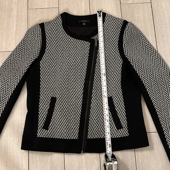 Ann Taylor Woven Moto Style Jacket - 16 Tall - Picture 11 of 12